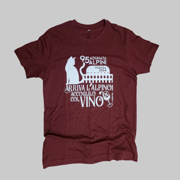 T-SHIRT VINACCIA "GATTO & BASILICA"